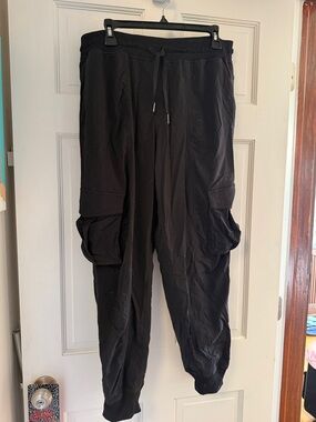 lululemon athletica Black Cargo Joggers